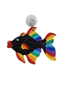 Fish Ornament - Rainbow