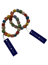 Multi-Color Clay Beaded Stretch Bracelets