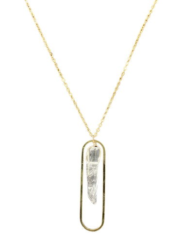 Quartz Stalactite Jewelry - Necklace