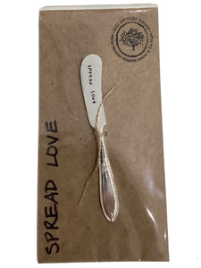 "Spread Love" Butter Knife Stamped Servingware