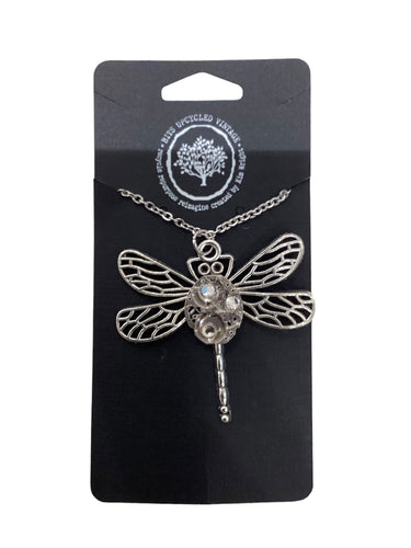 Steampunk Dragonfly Necklaces