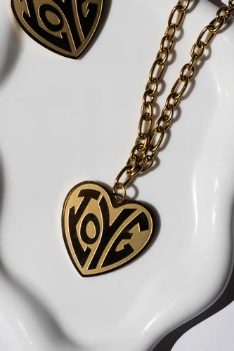 Large LOVE Necklace - 18