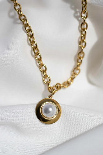 Pop of Pearl Necklace - 18