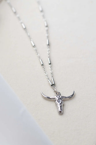 Silver Fighter Necklace - 18