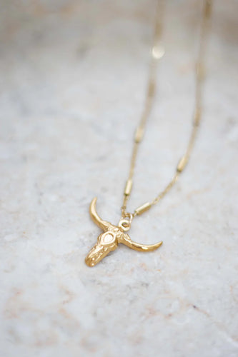 Gold Fighter Necklace - 16