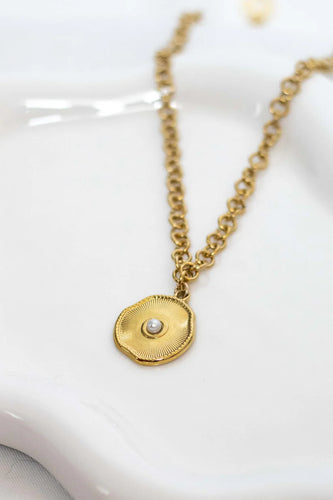 Antique Pearl Necklace - 18