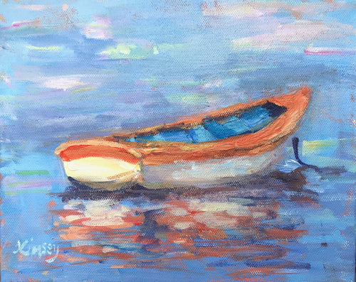 Tangerine Rowboat