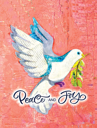 Peace & Joy Dove - Notecard