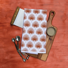 Palm Print Tea Towel