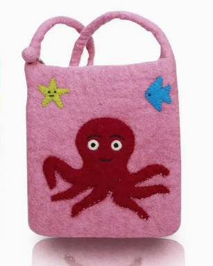 Octopus Cross- Body Bag