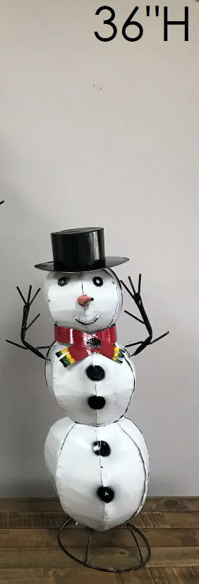 Christmas - Snowman with Scarf