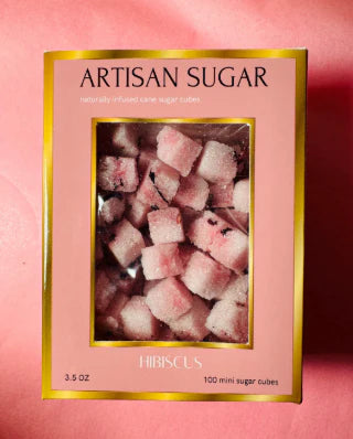 Hibiscus Sugar Cubes