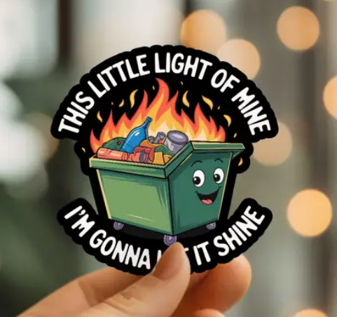 This Little Light of Mine Vinyl Sticker