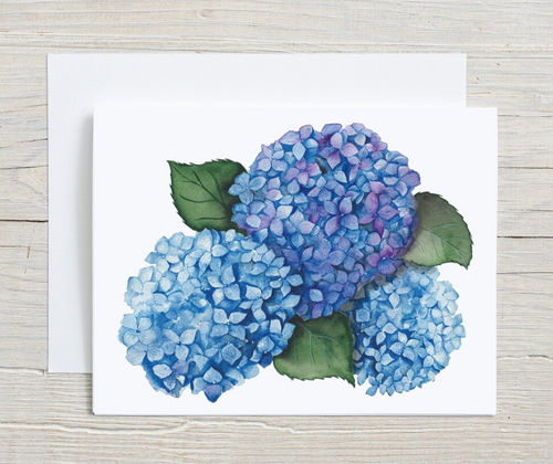 Hydrangea Card