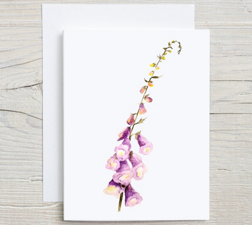 Foxglove Card