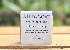Wild Goat DOG Shampoo Bar - Flower Dog