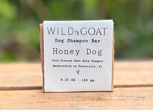 Wild Goat DOG Shampoo Bar - Honey Dog