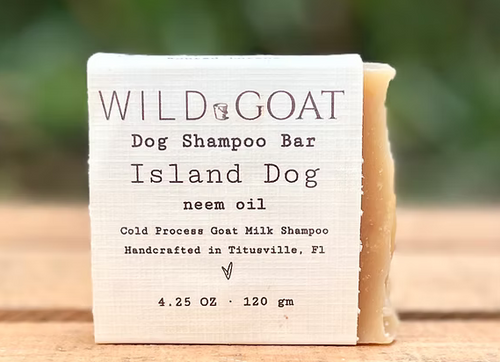 Wild Goat DOG Shampoo Bar - Island Dog