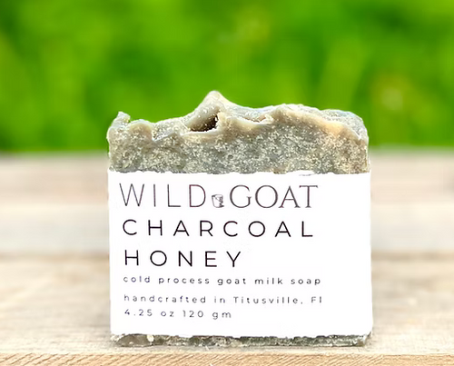 Wild Goat Soap - Charcoal and Honey