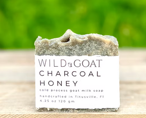 Wild Goat Soap - Charcoal and Honey