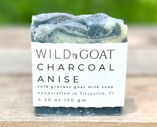 Wild Goat Soap - Charcoal Anise
