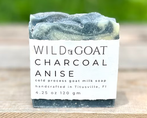 Wild Goat Soap - Charcoal Anise