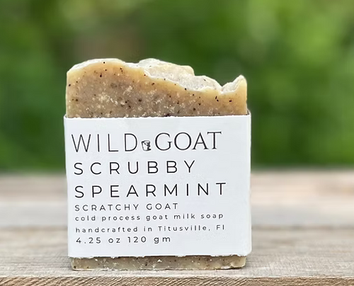 Wild Goat Soap - Scrubby Spearmint