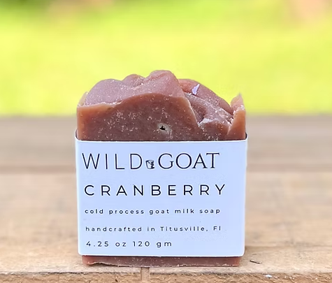 Wild Goat Soap - Cranberry