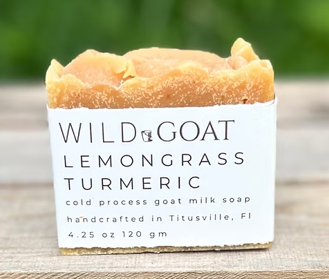 Wild Goat Soap - Lemongrass and Turmeric
