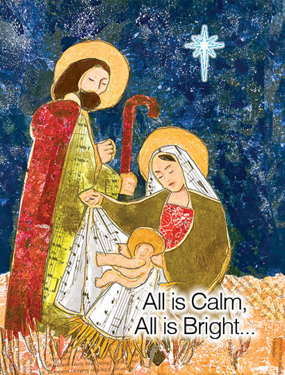 Silent Night - Notecard