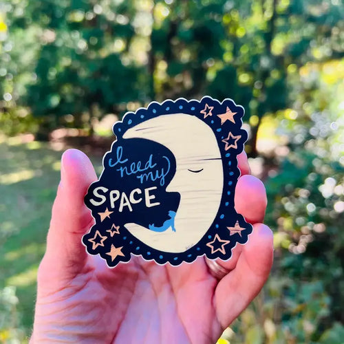 I Need My Space Sticker