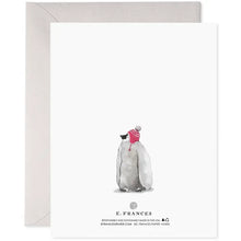 Cozy Penguins - Holiday Christmas Greeting Card
