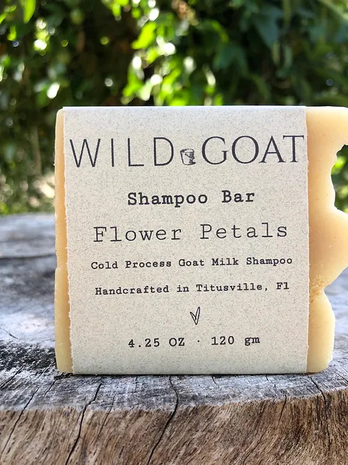 Wild Goat Shampoo Bar - Flower Petal