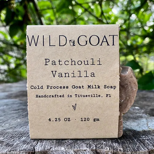 Wild Goat Soap - Patchouli Vanilla