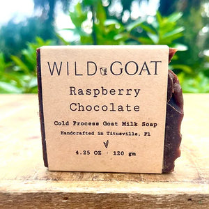 Wild Goat Soap - Raspberry Chocolate