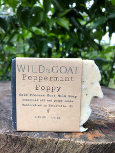 Wild Goat Soap - Peppermint Poppy