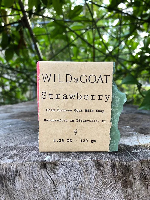 Wild Goat Soap - Strawberry