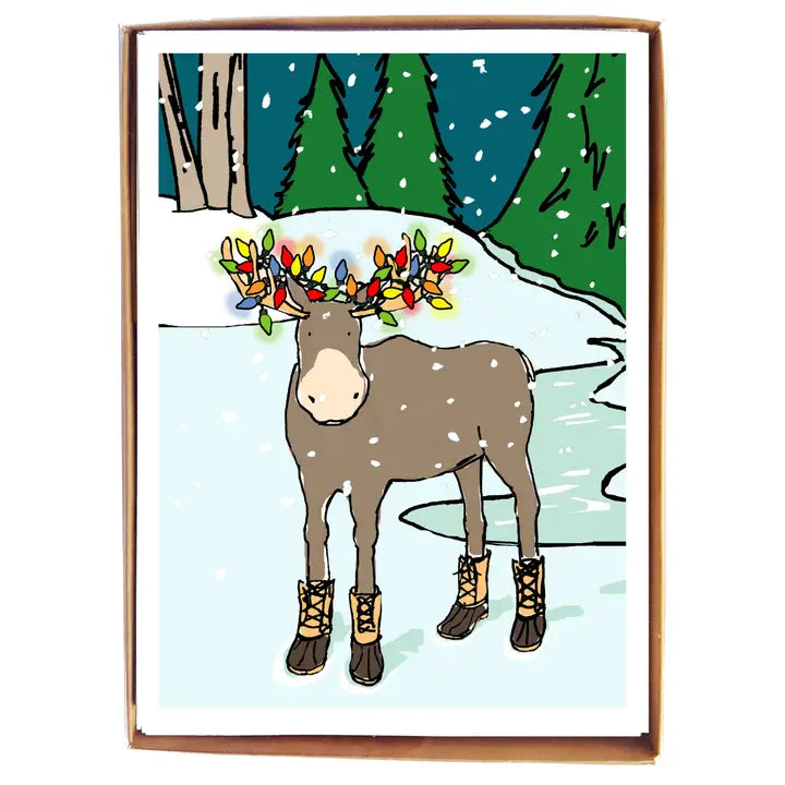 Moose in Boots - Box of 8
