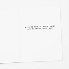 Penguin Polar Bear Christmas Card