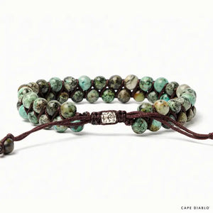 Men's African Turquoise Bracelet