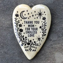 Mom Endless Love - Pottery Ornament