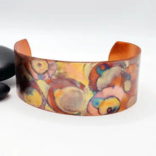 Flame Paint Medium Copper Cuff