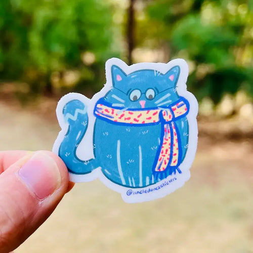 Cold Kitten Sticker