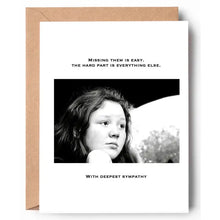 Greeting Card - Sympathy