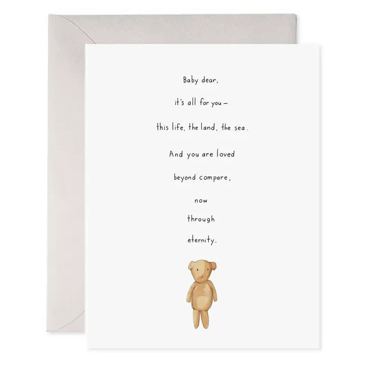 Baby Dear Greeting Card