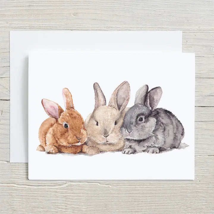 Bunnies Greeting Card