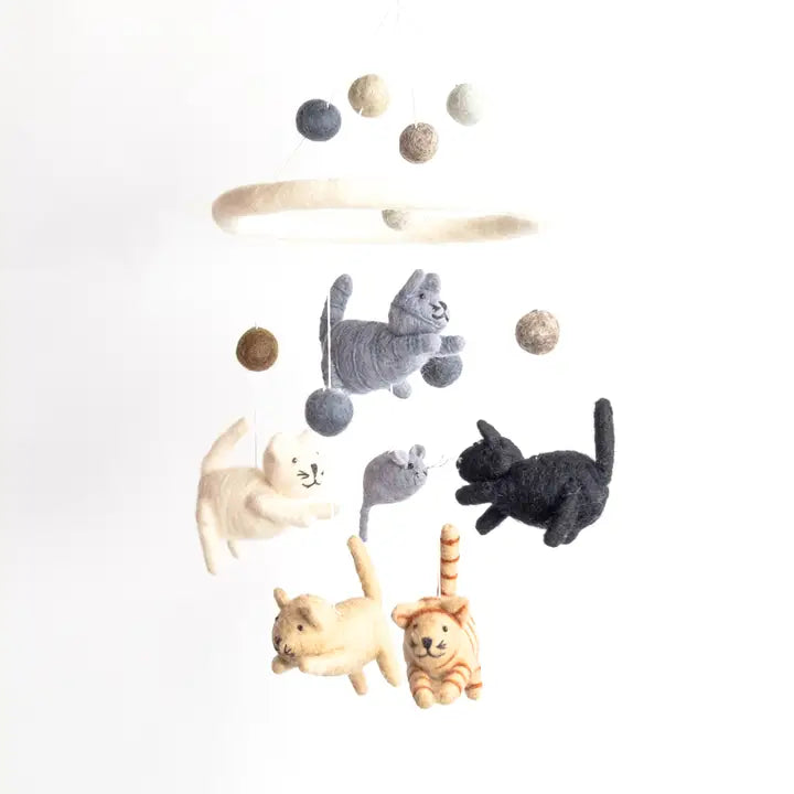 Children Mobile - Cat and Mouse