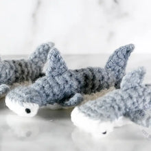 Hand Knitted Shark - 3"
