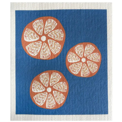 Swedish Dishcloth - Oranges