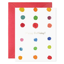 Birthday Dots Greeting Card